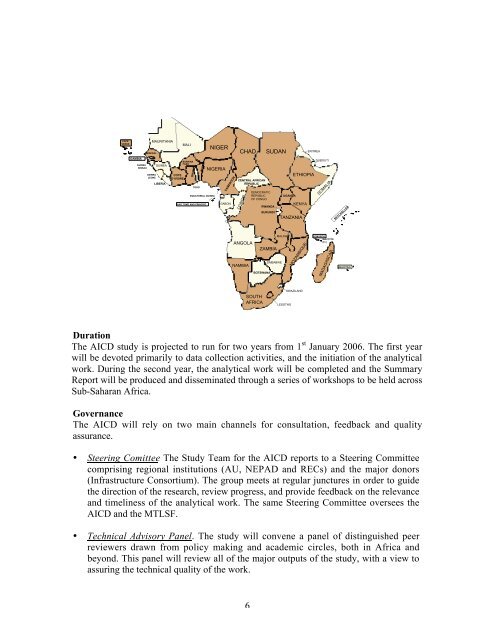 AFRICA INFRASTRUCTURE COUNTRY DIAGNOSTIC - The ...