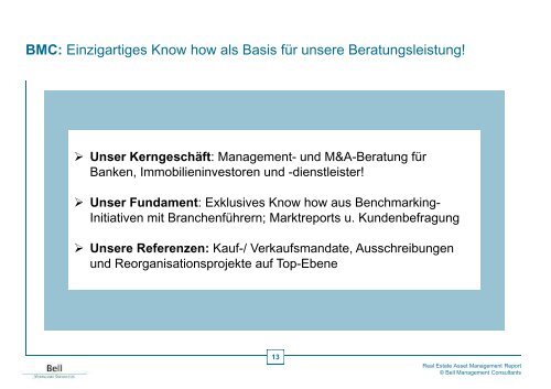 AM-Report 2013 - Bell Management Consultants