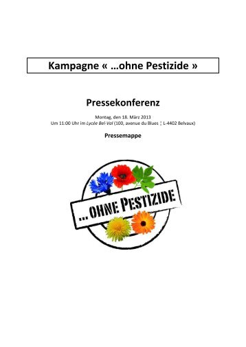 Pressedossier (pdf) - Portail de l'environnement