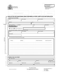 Modelo De Solicitud De Nacionalidad Espanola Por Carta De Naturaleza