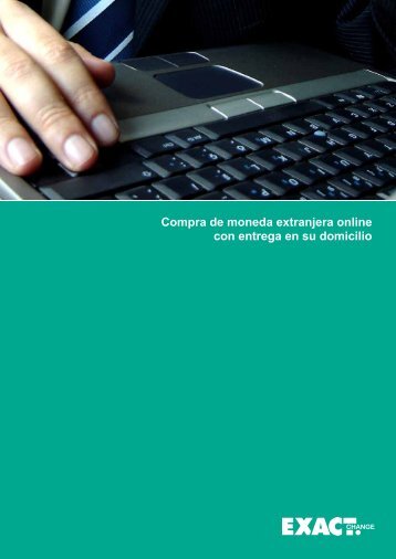 Compra de moneda extranjera online con entrega en su domicilio