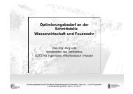 Optimierungsbedarf an der Schnittstelle Wasserwirtschaft und ...