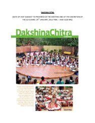 Cultural Visit_Dakshin Citra-Kalakshetra-Mahabalipuram.pdf - ICAO