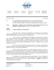 SA298 - Convening letter, Presented by Secretariat 09 ... - ICAO