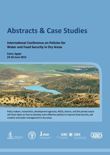 Abstracts & Case Studies - ICARDA