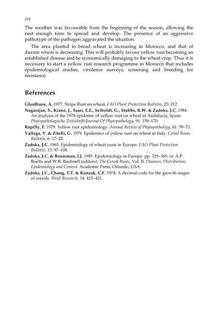 Meeting the Challenge of Yellow Rust in Cereal Crops - ICARDA