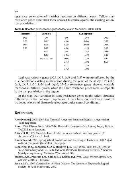 Meeting the Challenge of Yellow Rust in Cereal Crops - ICARDA