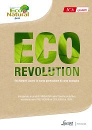 Eco Natural Lucart: la nuova generazione di carta ... - ICASYSTEM