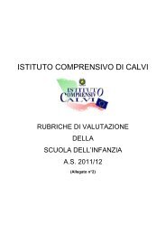 Rubriche di Valutazione Scuola Infanzia - istituto comprensivo ...