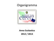 Organigramma - istituto comprensivo statale calvi (BN)