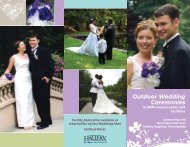 Outdoor Weddings - Halifax Regional Municipality