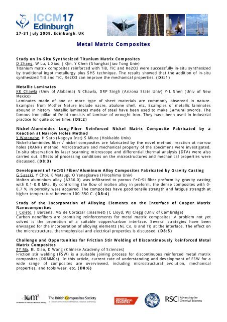 Metal Matrix Composites.pdf - ICCM