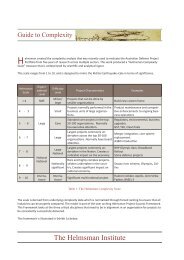 Helmsman Guide to Complexity Scale - International Centre for ...