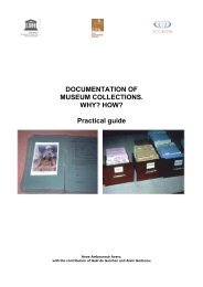 DOCUMENTATION OF MUSEUM COLLECTIONS. WHY? - Iccrom