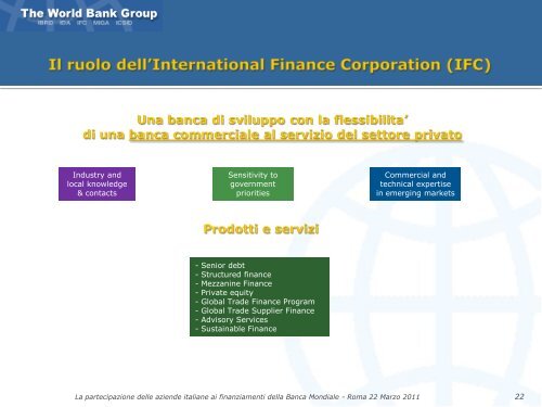 La partecipazione delle aziende italiane ai finanziamenti della ... - Ice