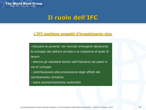 La partecipazione delle aziende italiane ai finanziamenti della ... - Ice