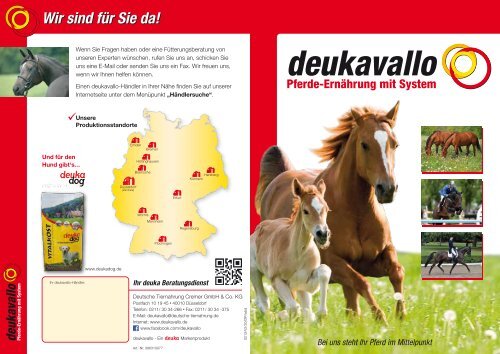 deukavallo - Deutsche Tiernahrung Cremer GmbH & Co. KG