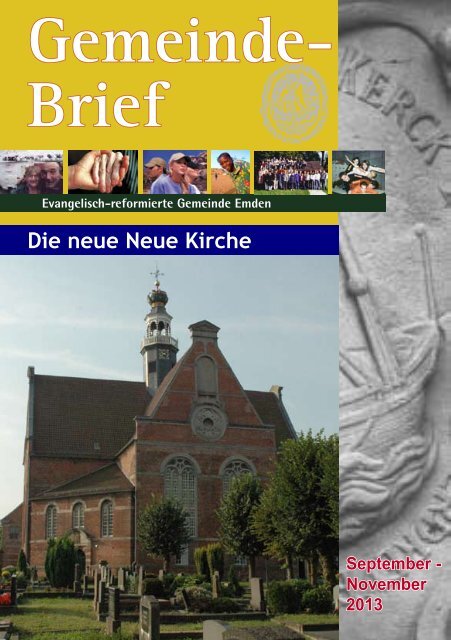 Gemeindebrief 03/2013 - Evangelisch-reformierte Kirche