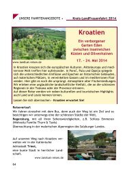 Fahrten des KreislandFrauenverbandes