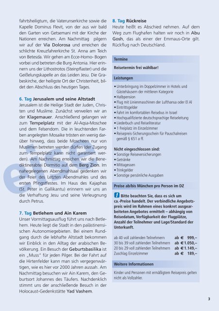 Flyer mit weiteren Reisebeispielen zum Download - Bayerisches ...