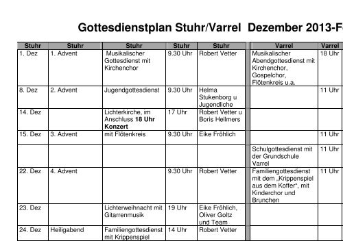 Gemeindebrief Dezember 2013 bis Februar 201 - Ev.-luth ...