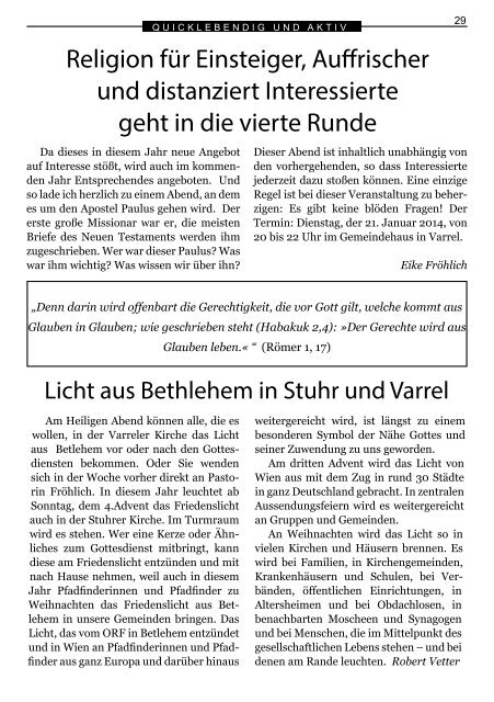 Gemeindebrief Dezember 2013 bis Februar 201 - Ev.-luth ...