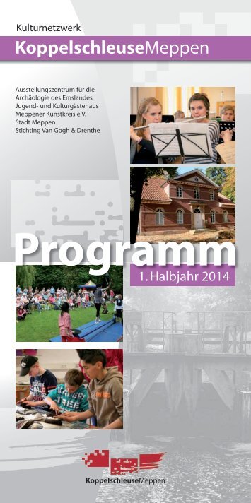 Programmheft 1. Halbjahr 2014 - Koppelschleuse Meppen