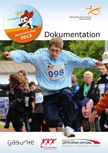 Dokumentation 2013 - Behinderten Sportverband Niedersachsen