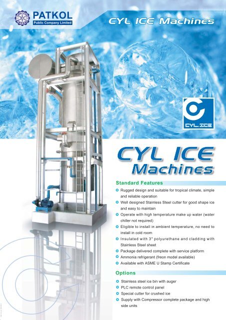 10 To 60 Tonne Low Side Brochure - Ice & Oven Technologies