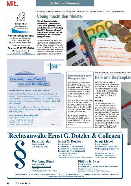 PDF herunterladen - Mitteilungsblatt