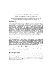 Process Optimisation of Egg Replacer in Sponge Cake Baking