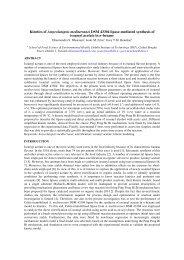 Kinetics of Amycolatopsis mediterranei DSM 43304 lipase-mediated ...