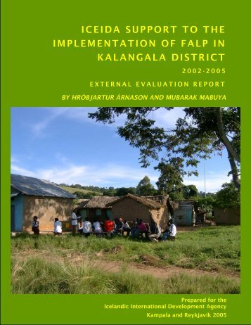 iceida support to the implementation of falp in kalangala district