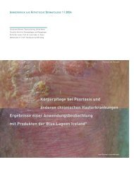 Körperpflege bei Psoriasis und anderen ... - Blaue Lagune