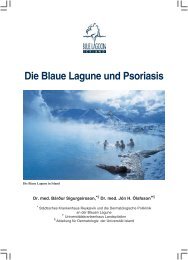 Die Blaue Lagune und Psoriasis