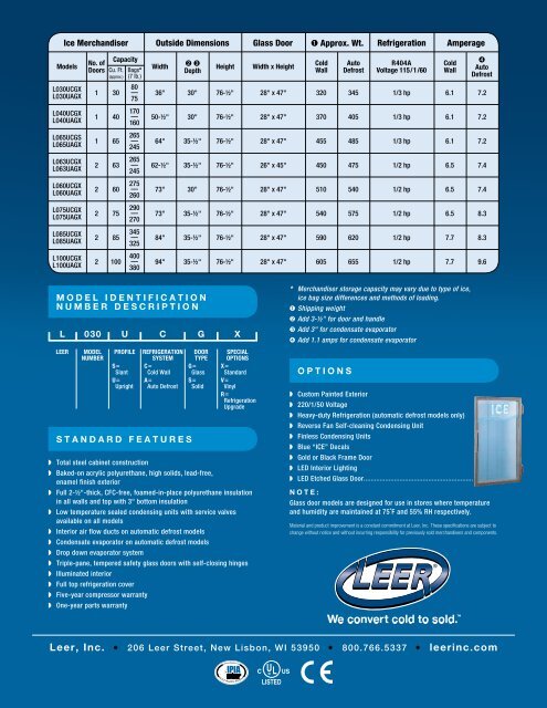 ICE MERCHANDISERS - Ice Machines