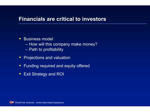 New Venture Creation: from Idea to Investment - iCentre