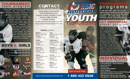 programs - Canlan Ice Sports