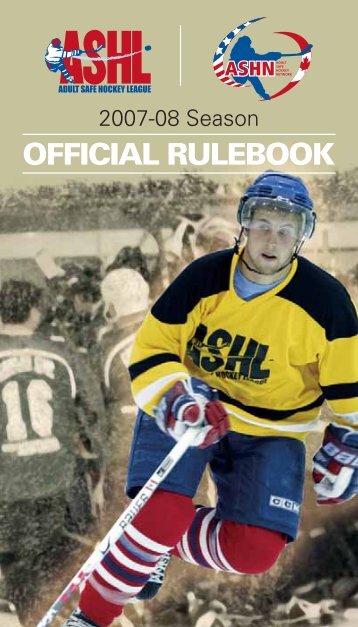 OFFICIAL RULEBOOK - Canlan Ice Sports