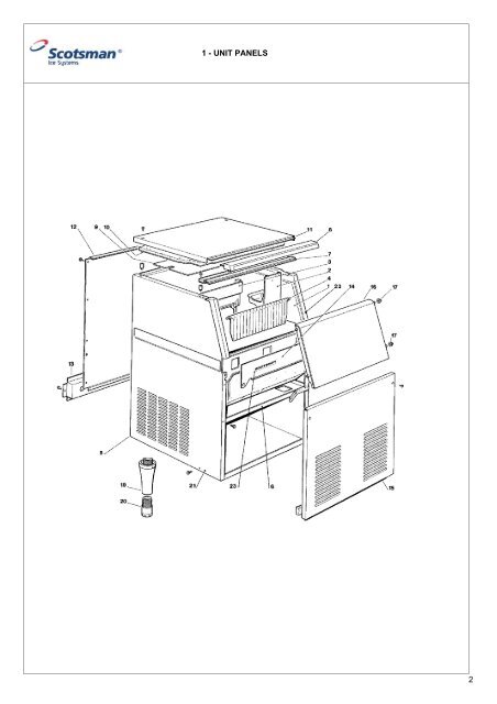 Spare Parts Catalogue ICE TWO - Scotsman Ice Systems