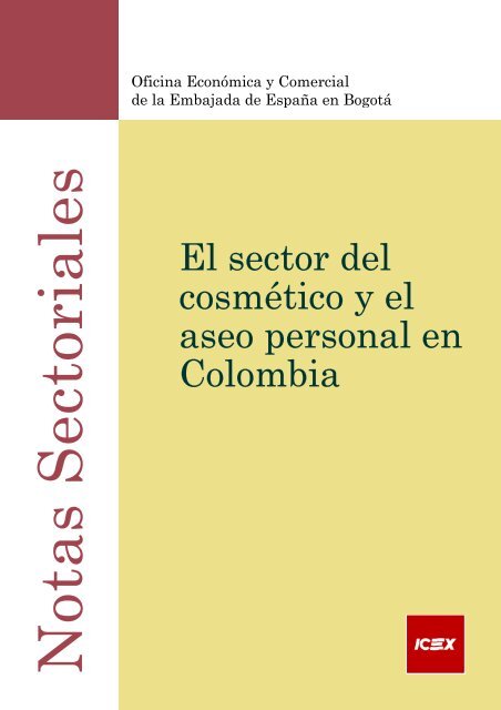 El sector del cosmÃ©tico y el aseo personal en Colombia - Icex