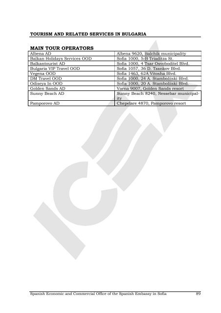 Informes Sectoriales OP - Icex