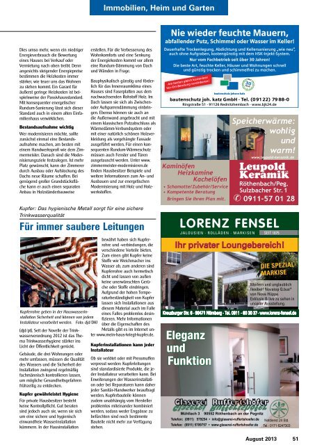 Der Veranstaltungskalender - Mitteilungsblatt