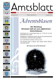 Adventsblasen - Verbandsgemeinde Guntersblum