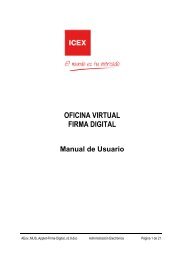 OFICINA VIRTUAL FIRMA DIGITAL - Icex