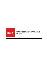 Empresas China - Icex