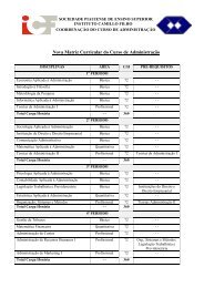 Grade Curricular - ICF