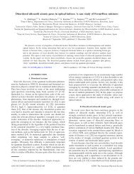 Disordered ultracold atomic gases in optical lattices - APS Link ...