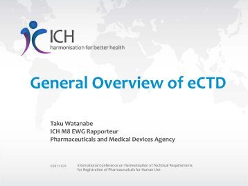 General Overview of eCTD - ICH