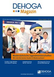 Mai 2013 - DEHOGA Niedersachsen